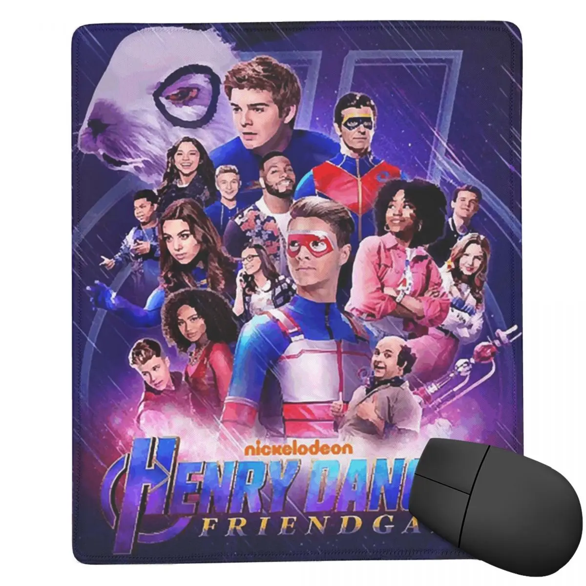 Captain Henry And Kid Danger Mouse Pad Computer Keyboard Mouse Mat Gaming PC Laptop Desk Mat Office Accessories