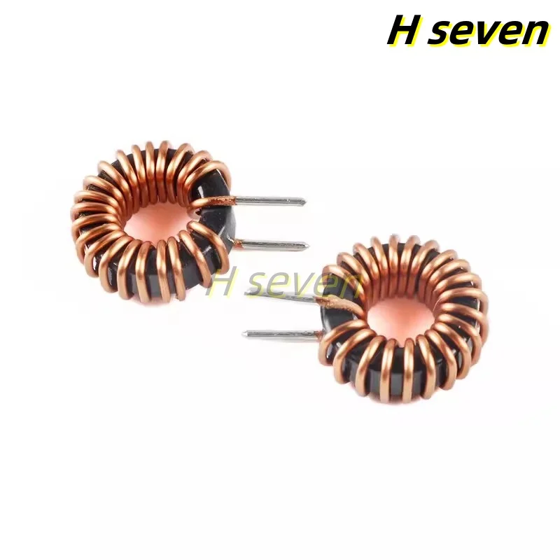 5pcs 80125 Iron Silicon Aluminum Magnetic Ring Inductor 22/33/47/100uH 1.5mm Wire Diameter Ring Wound Inductor Coil