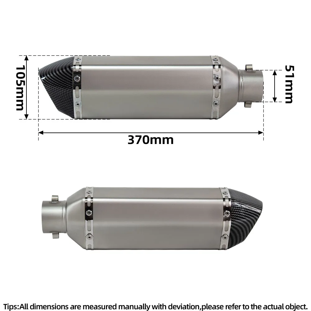 GSXS125 Exhaust System For Suzuki GSXS150 GSXR125 GSXR150 Motorcycle Escape Street Bike Kit Header Tube Muffler with DB Killer