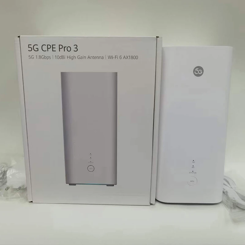 Unlocked GTTelcom 5G CPE H138-380 WiFi 6 1.8Gbps 10dBi Internal Antenna 5G 4G LTE Mobile Wireless Router For HUAWEI