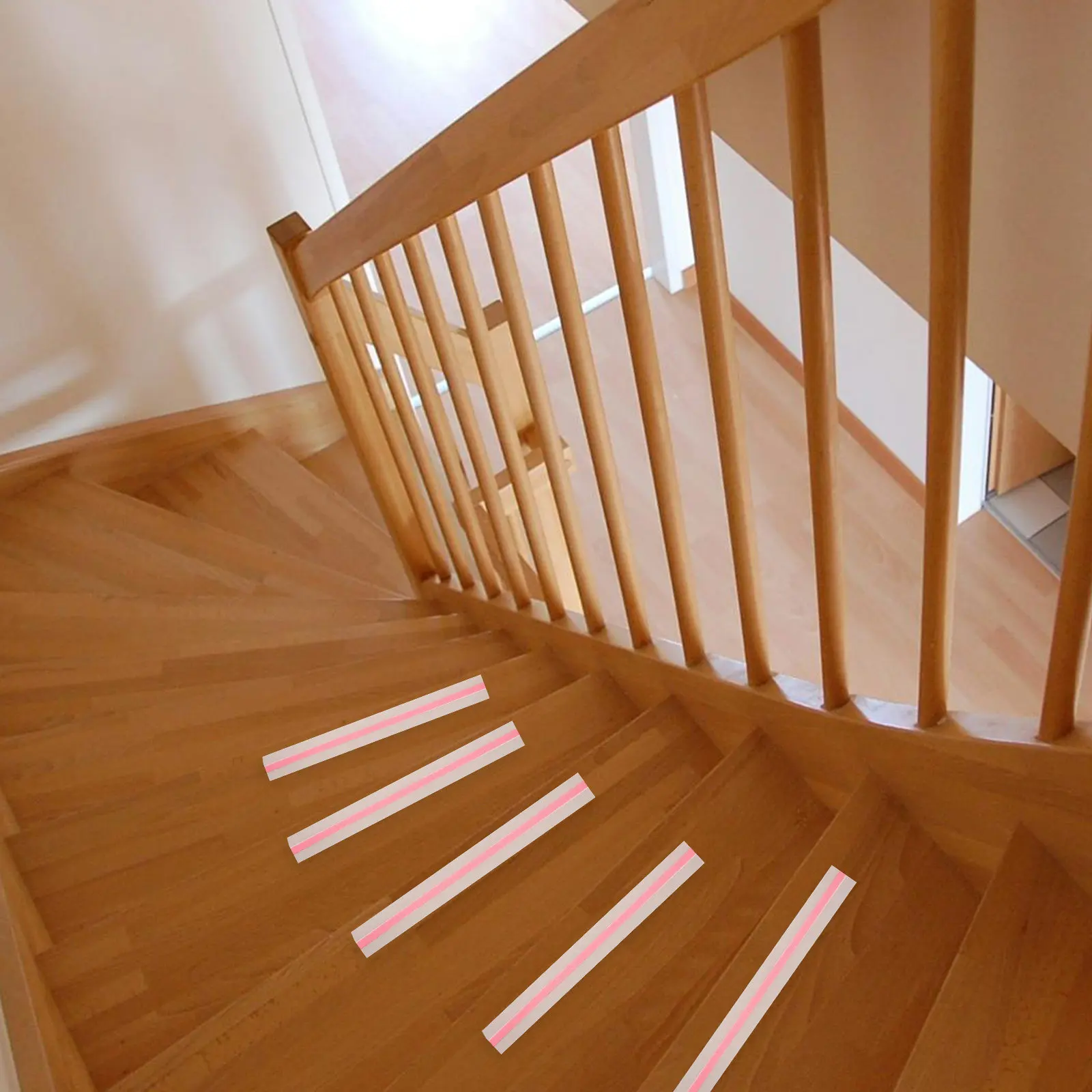 5M X 5Cm Glow in Dark Anti Slip Tape Pink Yellow Luminous Stair Treads Non Slip Strips for Indoor Steps Safety Tape Traction