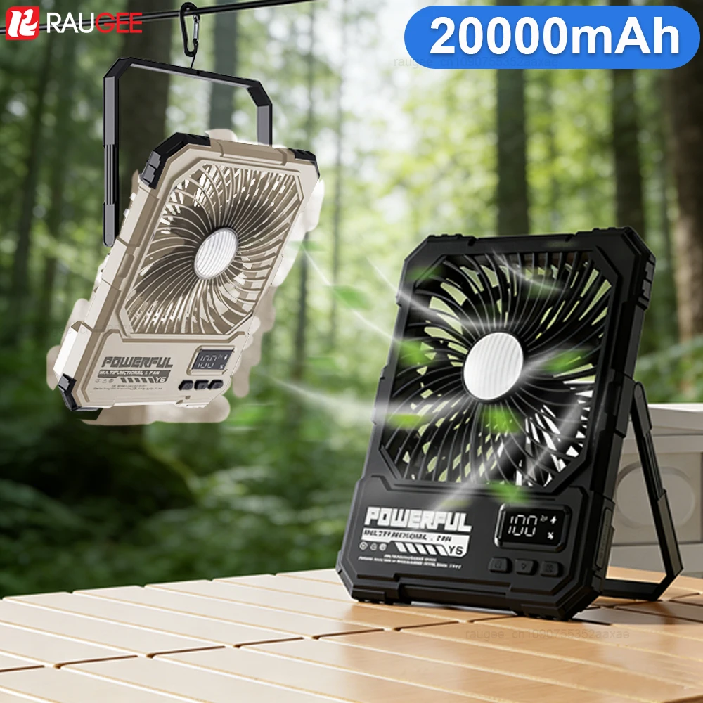 Camping Fan 20000Ma…