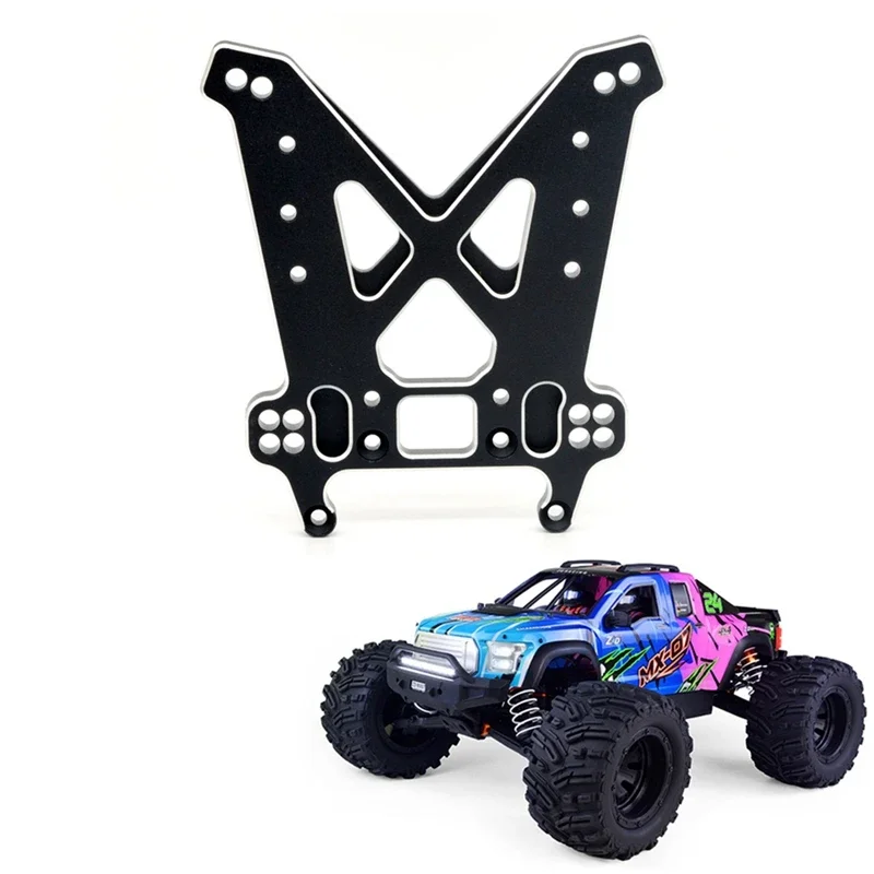 ZD Racing 1/7 MX-07 MX07 versiMonster Truck Pièces d'origine en métal Tour d'amortisseur avant Support d'amortisseur Plaque de support rapide 8739