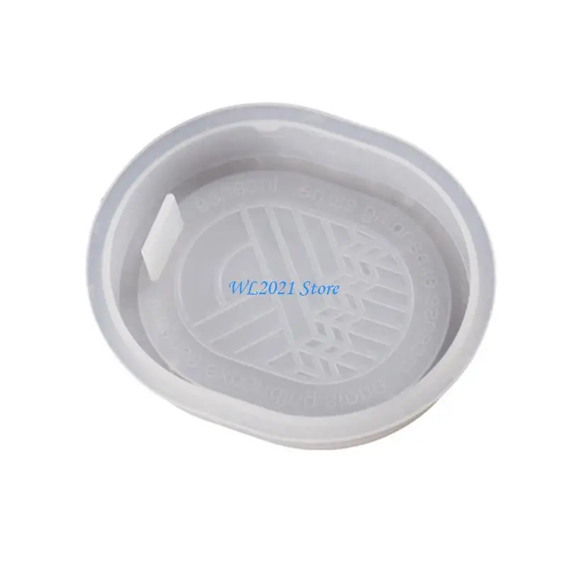

G5GC Plaster Hanging Plate Soft Silicone Mold Wardrobe Car Fragrances