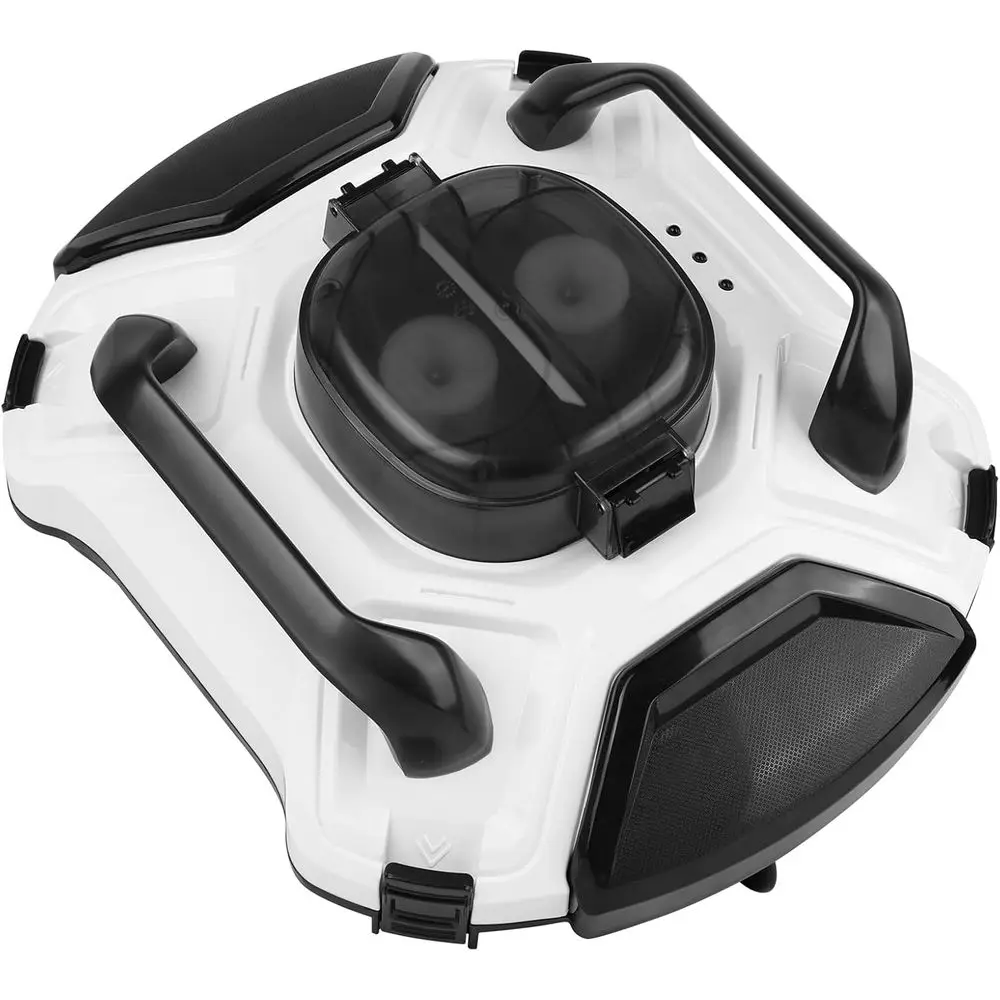 

Cordless Robotic Pool Cleaner, Automatic Pool Robot Vacuum with Dual Motors, 150 Mins Runtime for Climbs Slopes Under 23° Above