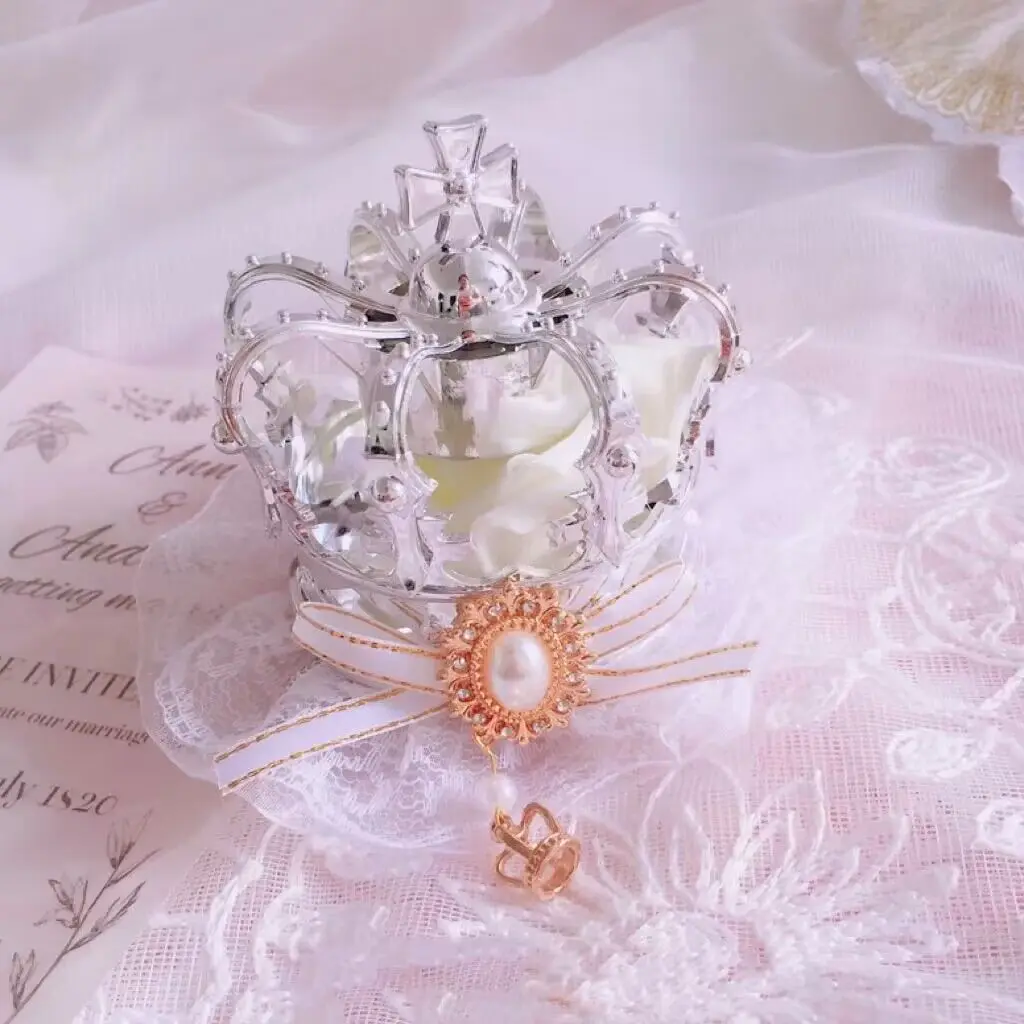 Lolita Girl\'s Cross Rose Flower Crown With Bow Lace  Party Tiara 14color Choose