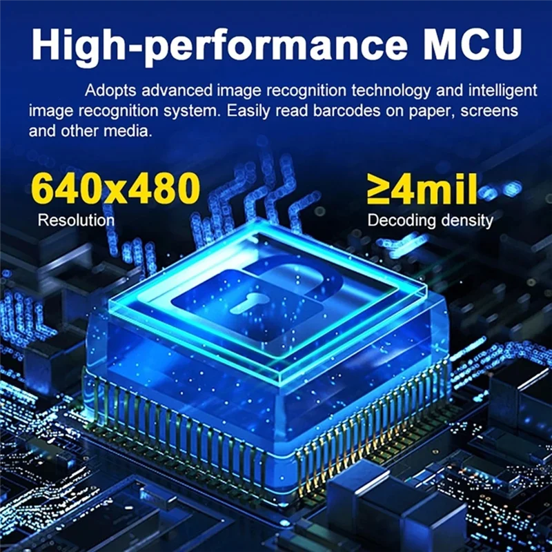 

Мини-сканер штрих-кода Android IOS Bluetooth, 2D 2,4G, беспроводной сканер штрих-кода, USB-сканеры, модуль 120 FPS