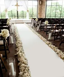 White Red Wedding Carpet, Hotel Runway Carpet, Runway Carpet, Proposal Valentine's Day Party Decoration Carpet