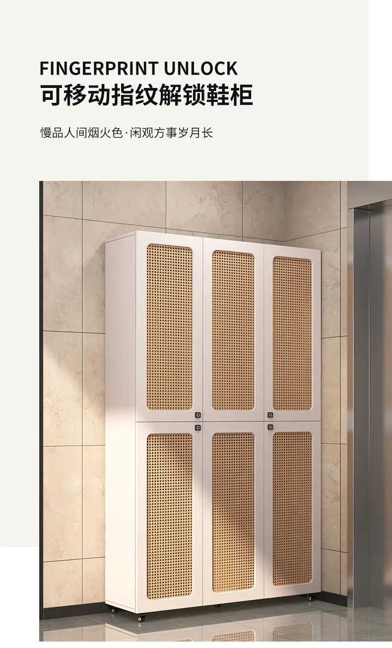 HYS elevator room, movable home entrance, one ladder outside the corridor, one household with locked shoe cabinet