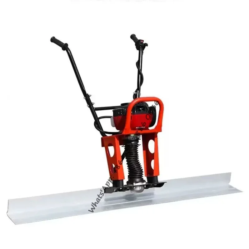 Factory supplies portable hand-pushed concrete level vibrators,-powered concrete vibrating rulers 1m 1.5m 2m