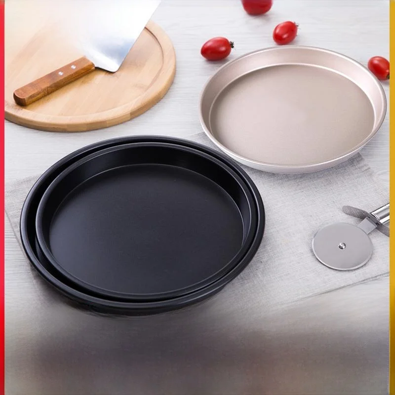 

Commercial Pizza Baking Tray Non-Sti Hard Film Deep Slow Medium 0 Inch Pizza Oven Tray Baking Mold Kitchen Cooking Tools