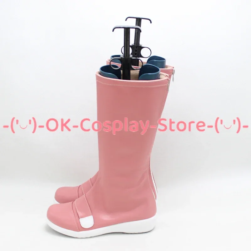 Dawn Cosplay Shoes Halloween Carnival Boots PU Leather Shoes Cosplay Props Custom Made