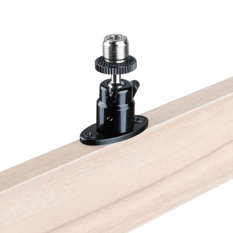 CAMVATE 조절식 데스크 벽걸이 마이크 홀더 (5/8"-27 미니 볼 헤드 포함)