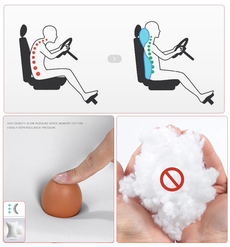 وسادة دعم رأس مقعد السيارة ملحقات داخلية لكيا KN GT-Line سبورتاج Ceed Rio Picanto Sorento Soul Cerato Venga Forte #4