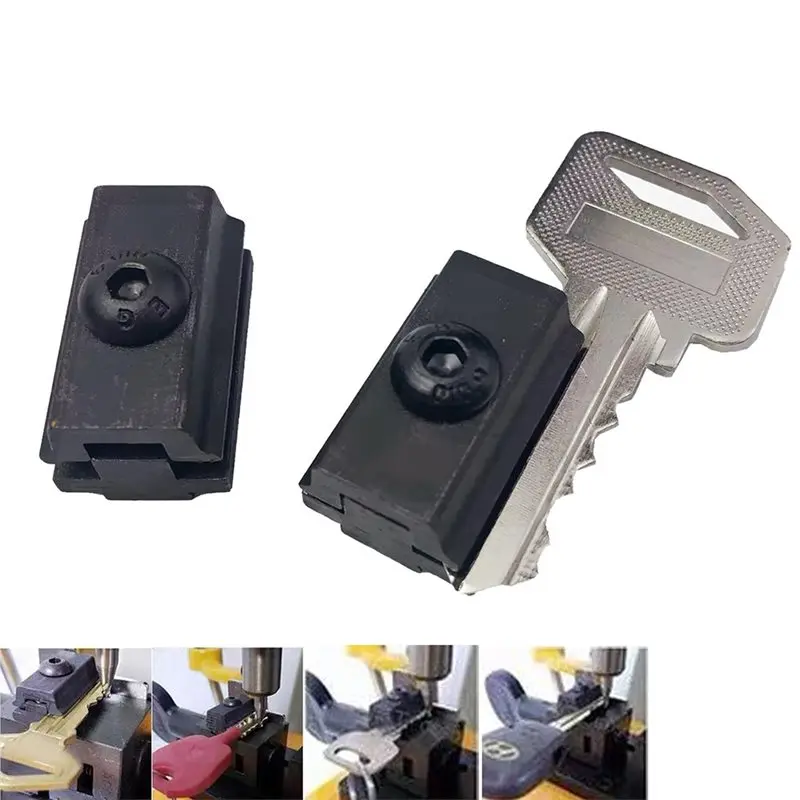 M11K-Vertical Clamp Auxiliary For GOSO Special Double-Sided Tooth Fixture Fixer With Tooth Opening Locksmith Tool