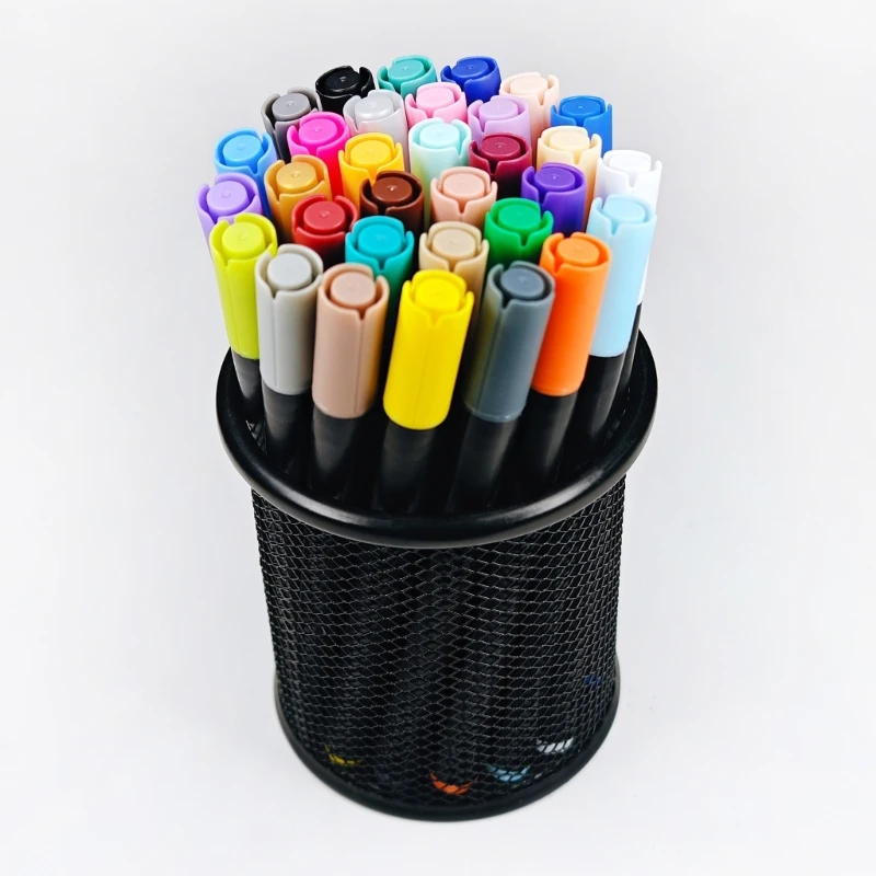 Colorful electronic pen with comfortable and safe features