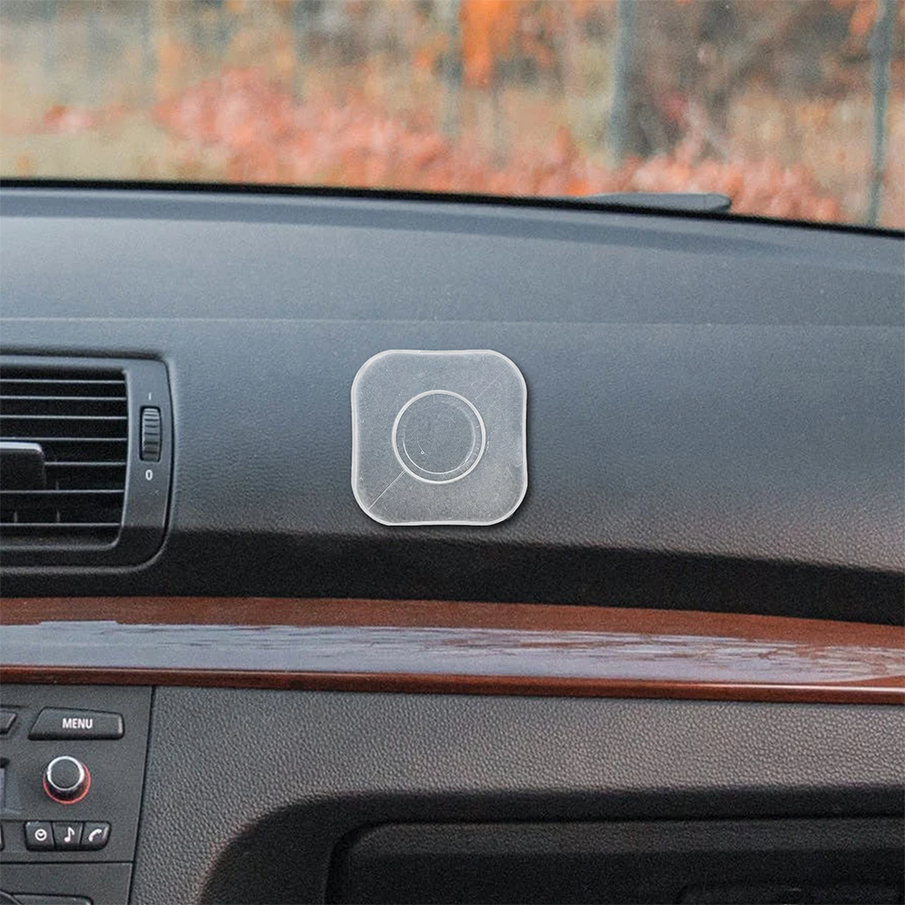 

4 Pcs Holder Glue Pads Car Dashboard Slip Silicone Storage Cable Organizer No Trace Double Sided Tape Durable