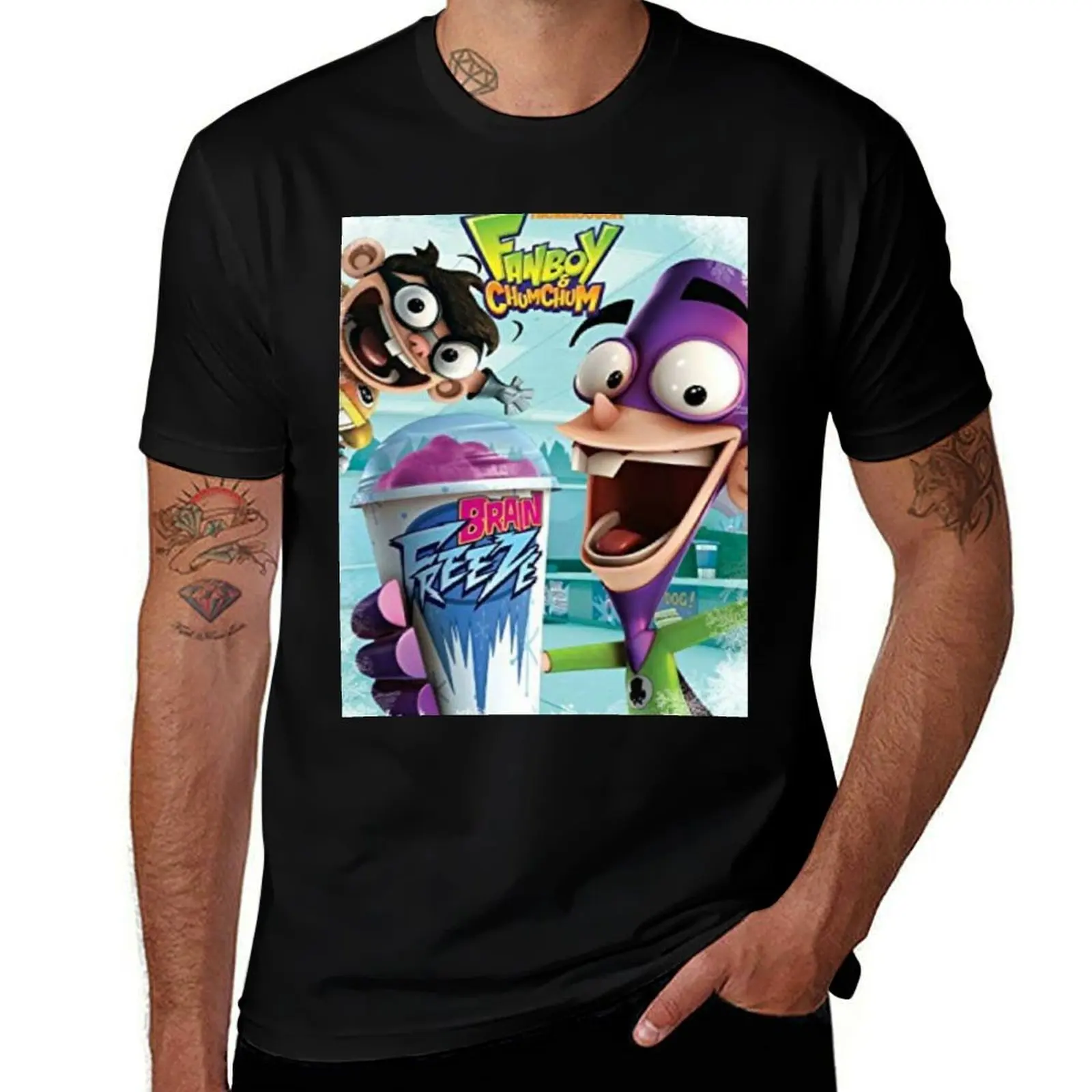 Fanboy & Chumcum T-Shirt Stylish Graphic Short Sleeve Top T-Shirt