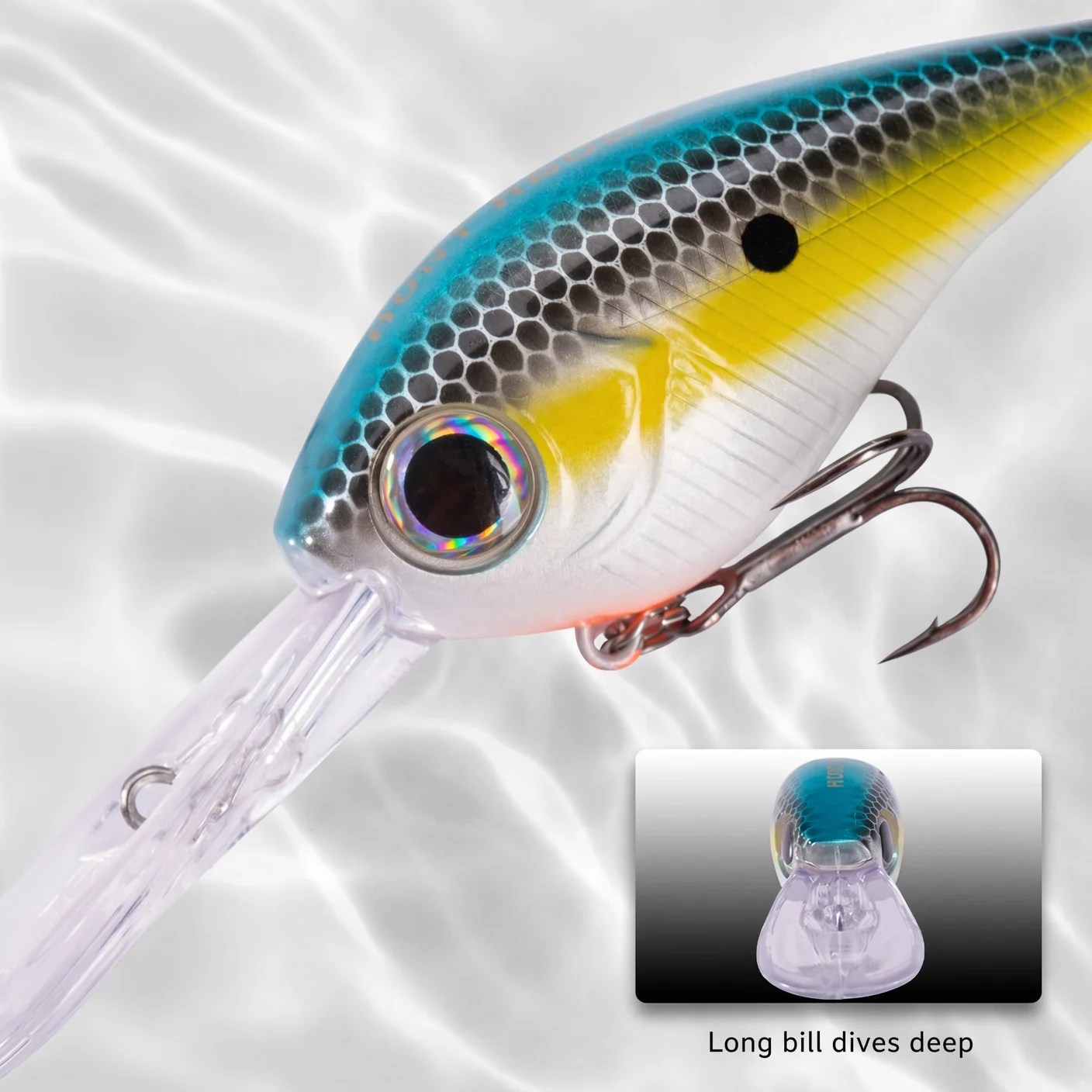 Hunthouse Crankbait Fishing Lure 60mm/13g 75mm/18g Long Lip Hard Crank Floating Bait For Seabass Deep Diving Wobbler LW903 3
