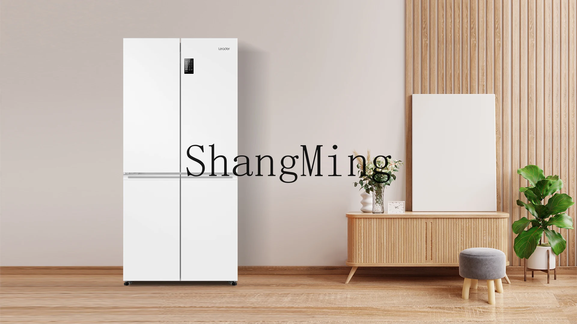 ZYY冷蔵庫 473リットル ホワイト 4ドア 第1クラス省エネ 家庭用 空冷式 霜取り不要