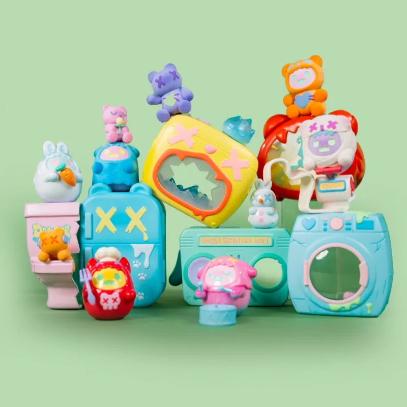 

В наличии: Оригинальная коллекционная фигурка Finding Unicorn Shinwoo Ghost House Series — загадочная коробка-сюрприз, трендовая игрушка, коллекционный сувенир, модель.