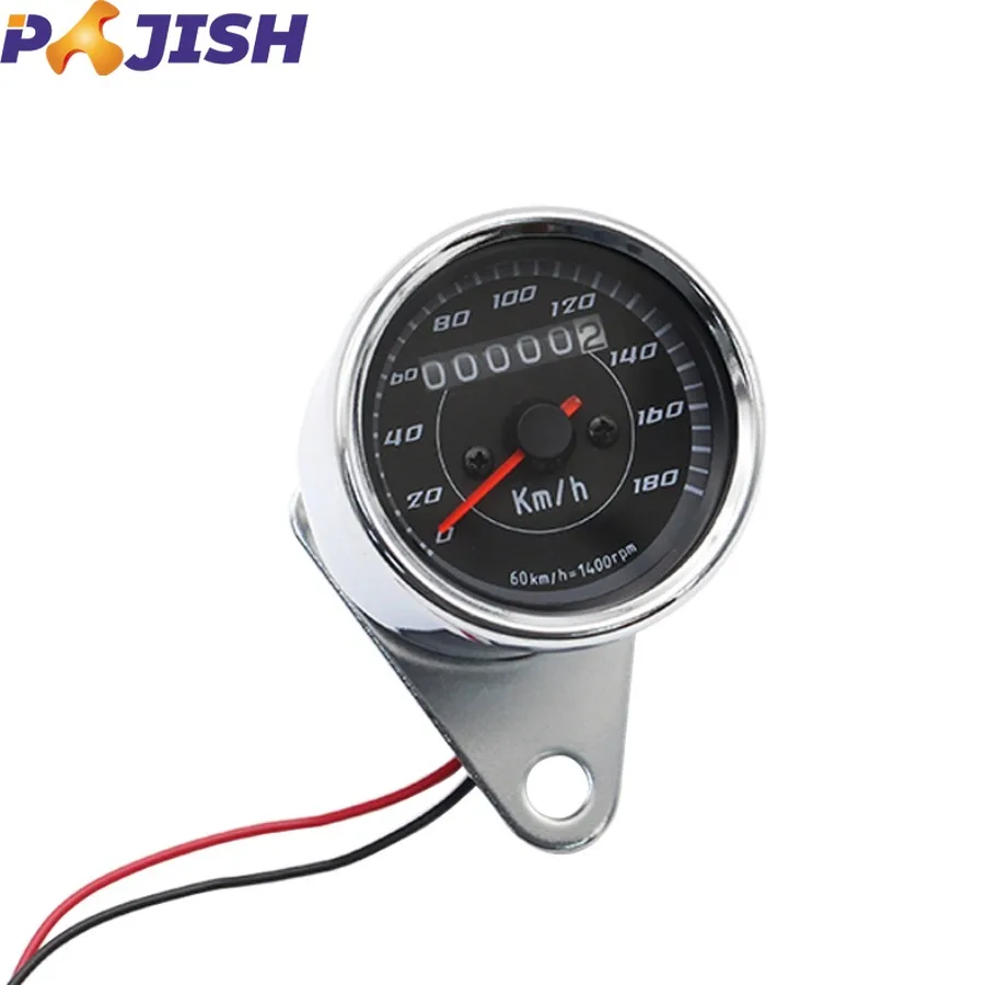 Cycle Bike Parts Speedometer LED Display Motorcycle Kilometer 12V Universal Mechanical instrument for Harley Davidson