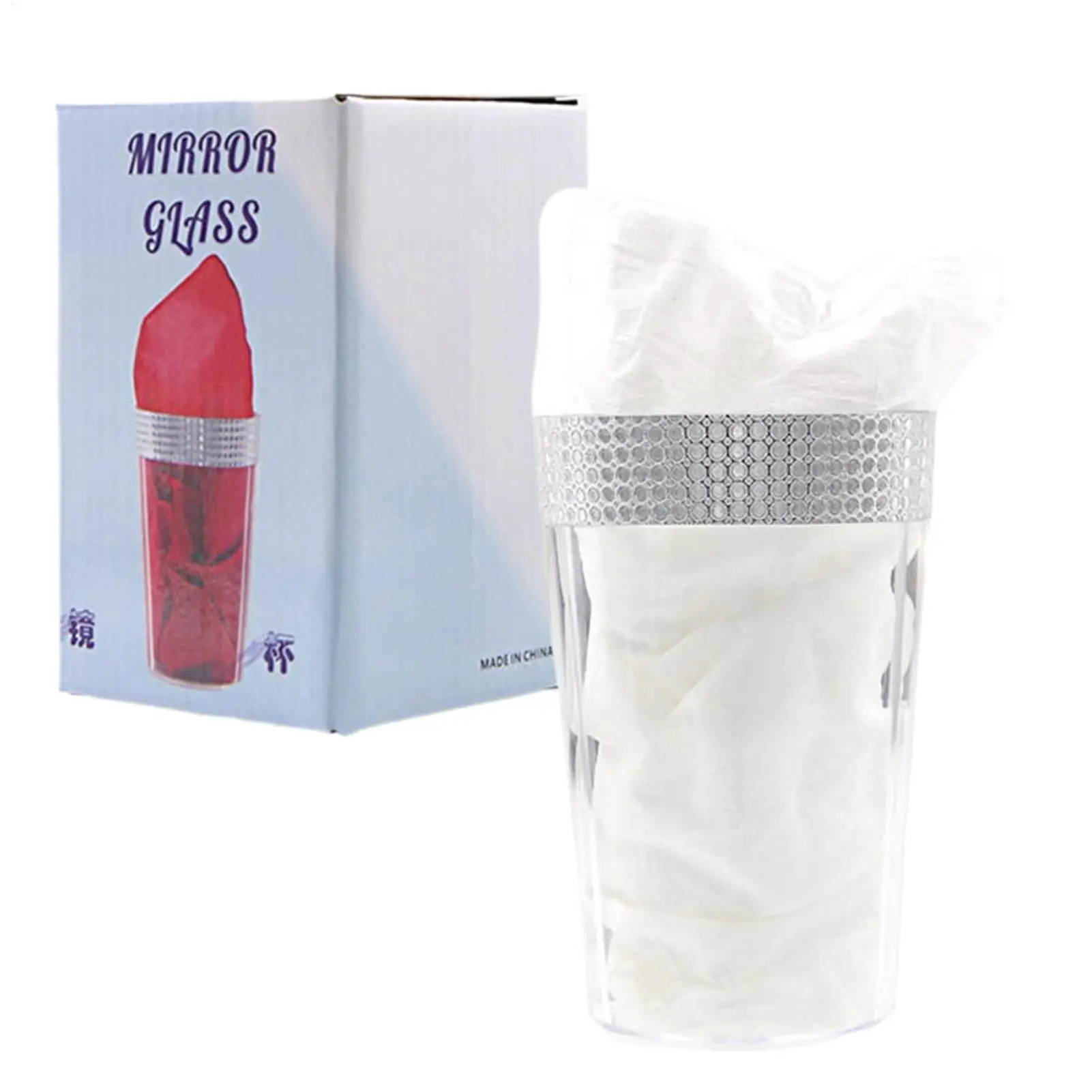 

Magic Props Cup Funny Portable Smooth Interactive Magician Toys Silk Scarf Cup Magic Tricks For Adults Lovers Family Friends