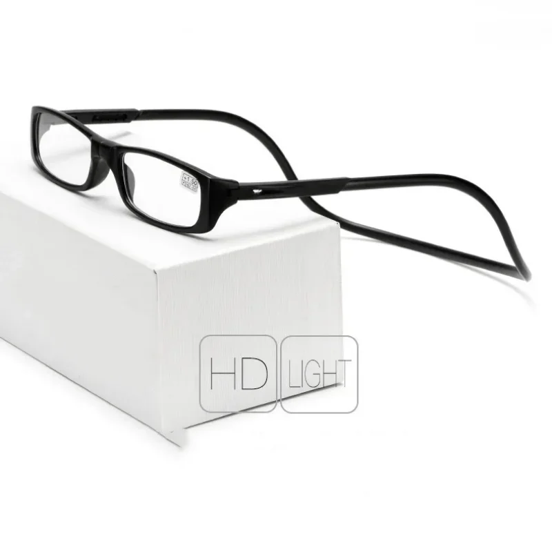 Presbyopic Glasses Presbyopia Protection Goggles Stone Man Mirror Transparent Acetate Rotatable Eye Wholesale Strong Magnetic