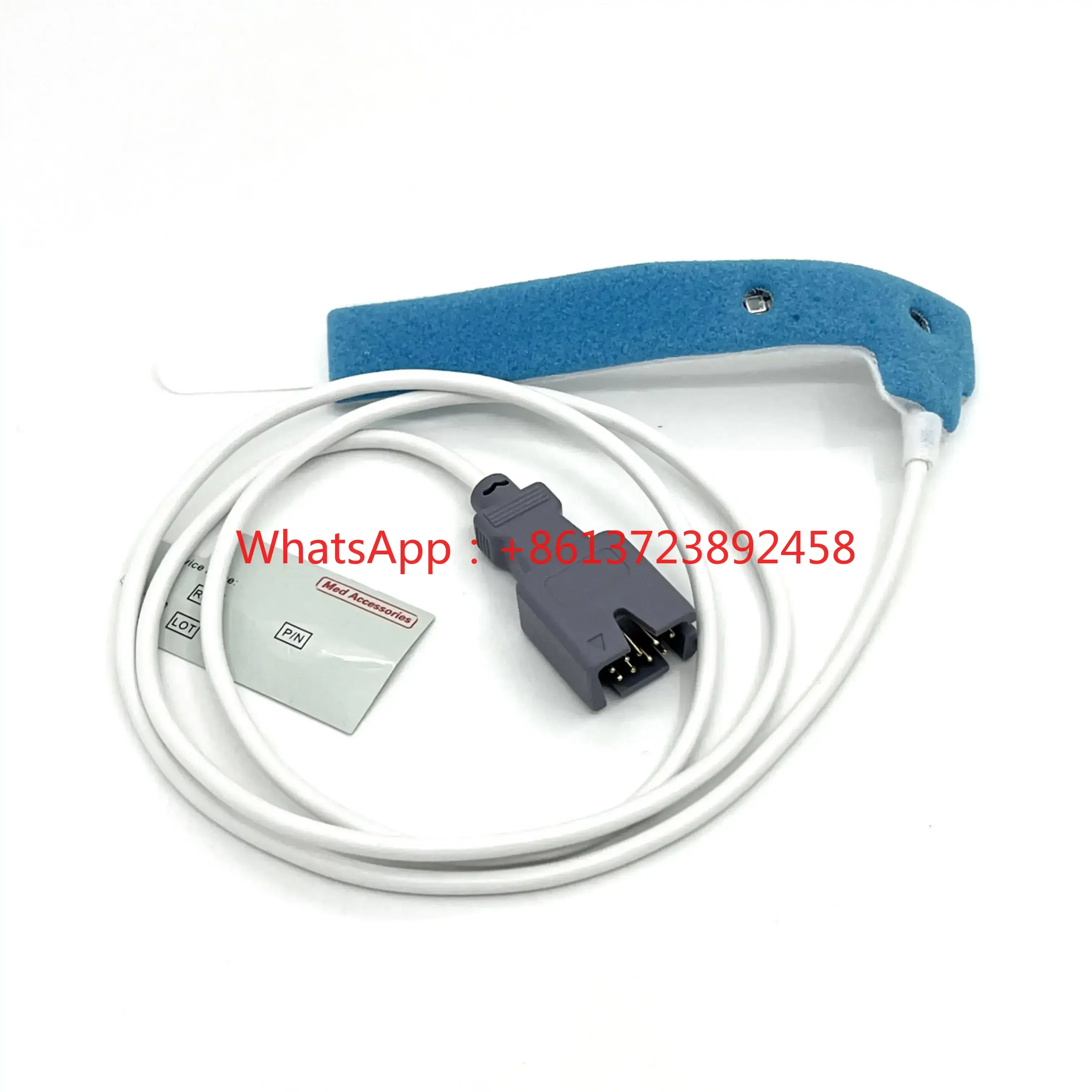 

High Quality Medical Accessories Neonate Blood Oxygen Monitor Disposable Blue Soft Foam Spo2 Sensor