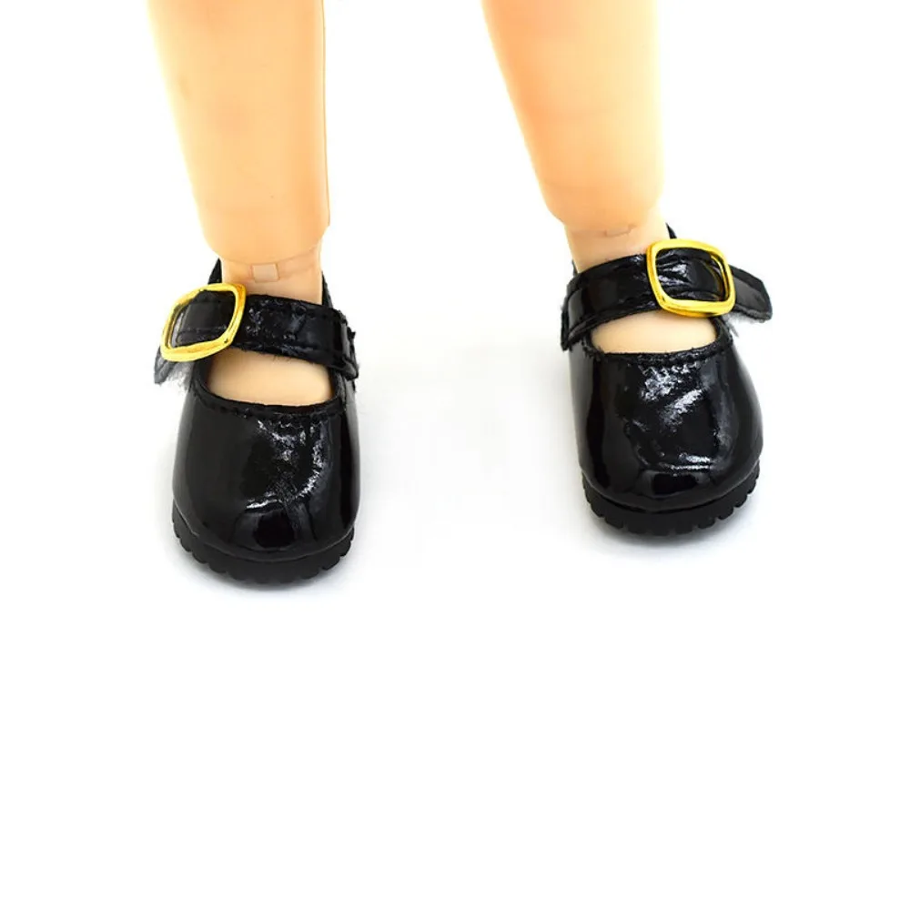 1 Pair BJD Shoes for Fat Body Dolls Feet Length 4cm 5cm 30cm Dolls Small Leather Shoes Sneakers Dolls Accessories Girls DIY Toys