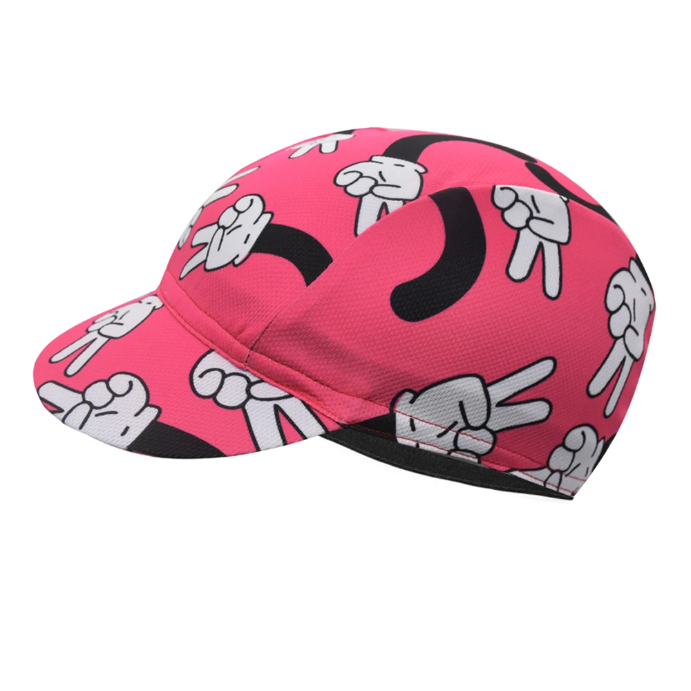 Cartoon cat Cycling Cap Funny Road Bicycle Hat Lovely Animals Bike Headwear Sunshade Breathable Mtb Men and Women Gorra Ciclismo