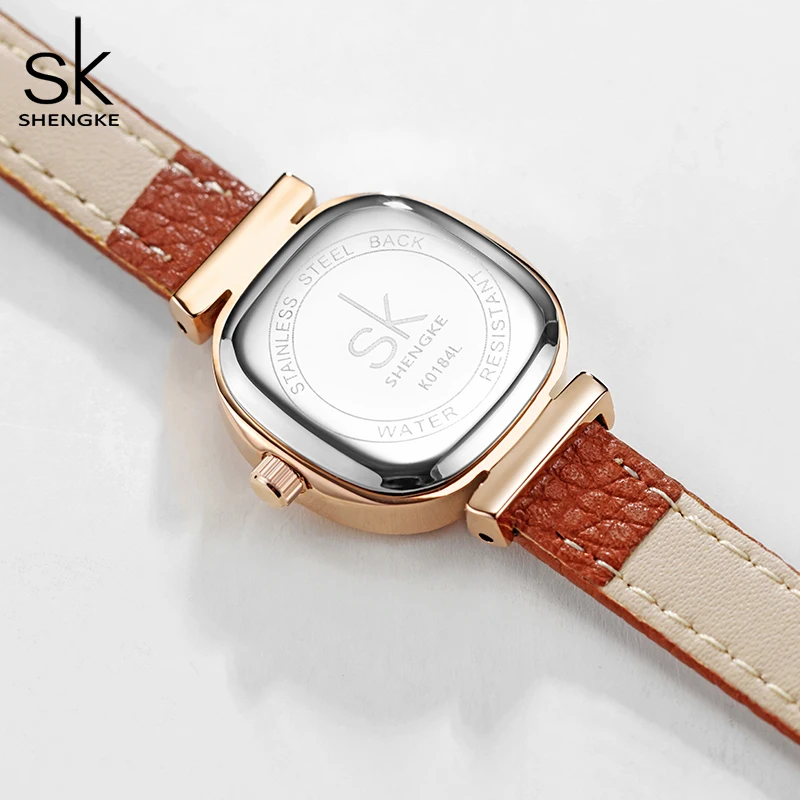 Reloj Mujer Shengke Sk Horloge Mode Vrouw Horloges Elegante Vrouwen Quartz Horloges Originele Dames Klok Relogio Feminino