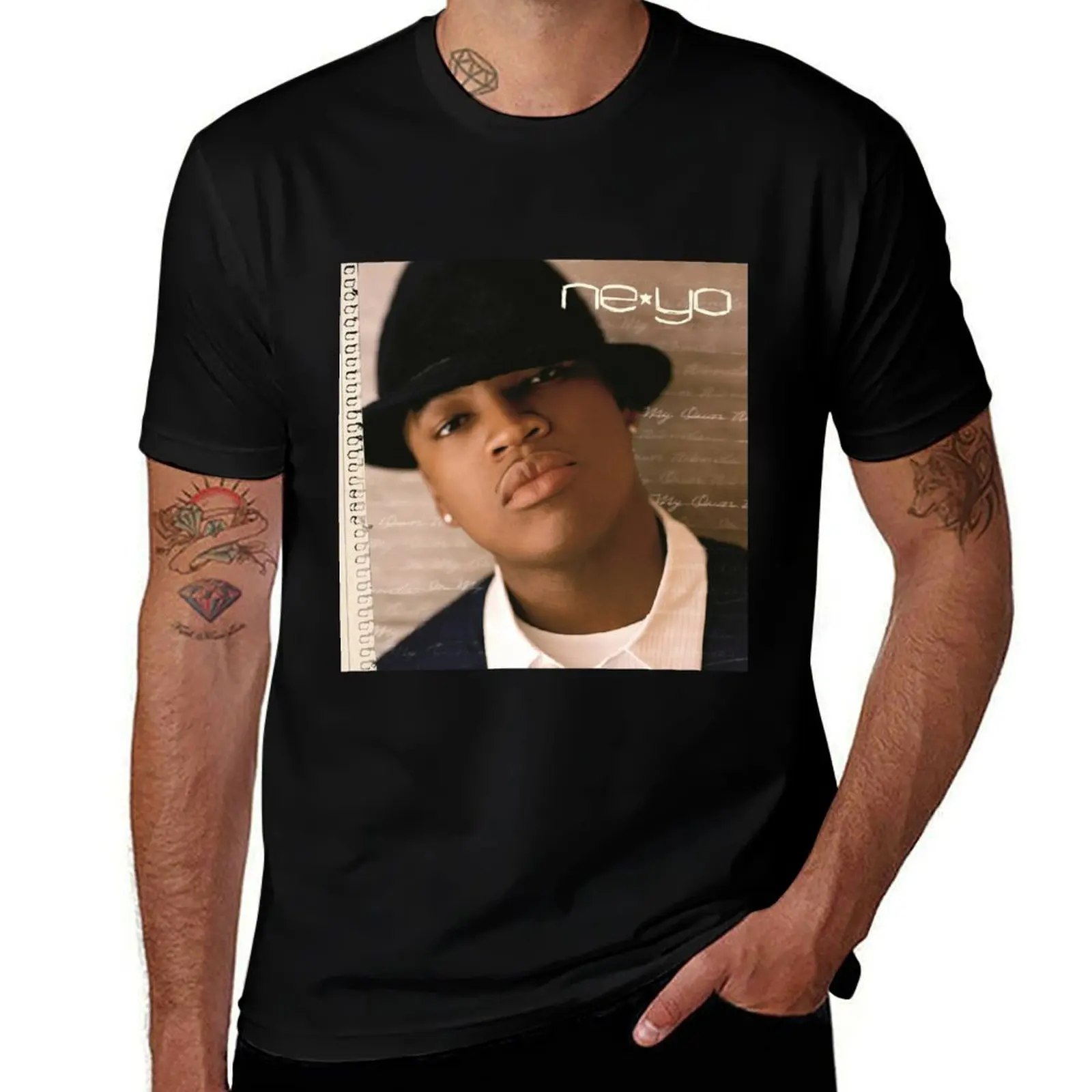 

Ne Yo in my own words T-Shirt funny gifts vintage graphic tee customs design your own graphics mens graphic t-shirts hip hop