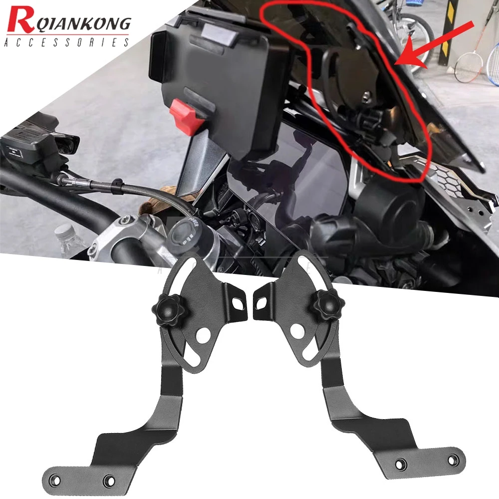 

Motorcycle Windshield Holder FOR BMW R1250GS R1250 R 1250 GS Adventure 2019-2020-2021-2022-2023 Windscreen Stabilizer Bracket