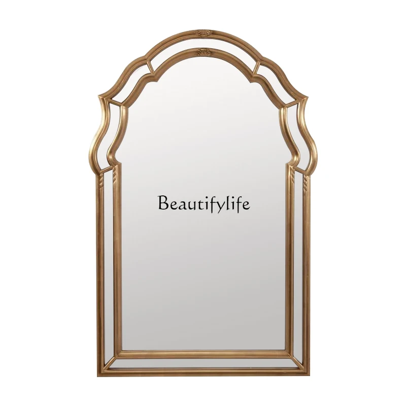 

Entrance Wall Hanging Decorative Dressing Bedroom Makeup Mirror Background Wall Bathroom Mirror Creative