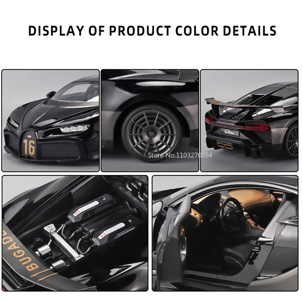 1/18 Simulation Alloy Toy Model Car Die-casting Metal with Sound Light Vehicle Decorations Children Toys Gift Collection