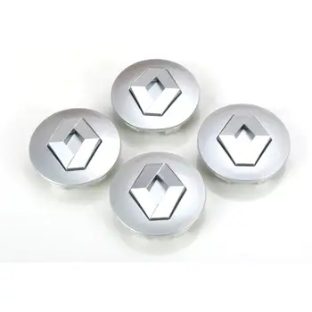 ks 56mm kryt náboje kola, odznak, emblém, nálepka na kolo pro Renault Koleos Duster Megane 2 Logan Clio 12 nejlepší prodej Krytka středu kola pro Renault - №5