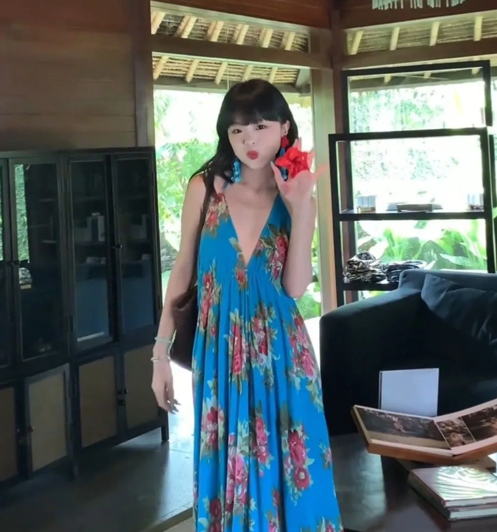 Vestidos femininos vestido noite fora primavera jacquard a céu aberto lanterna manga laço cintura minimalista francês requintado gota-cintura