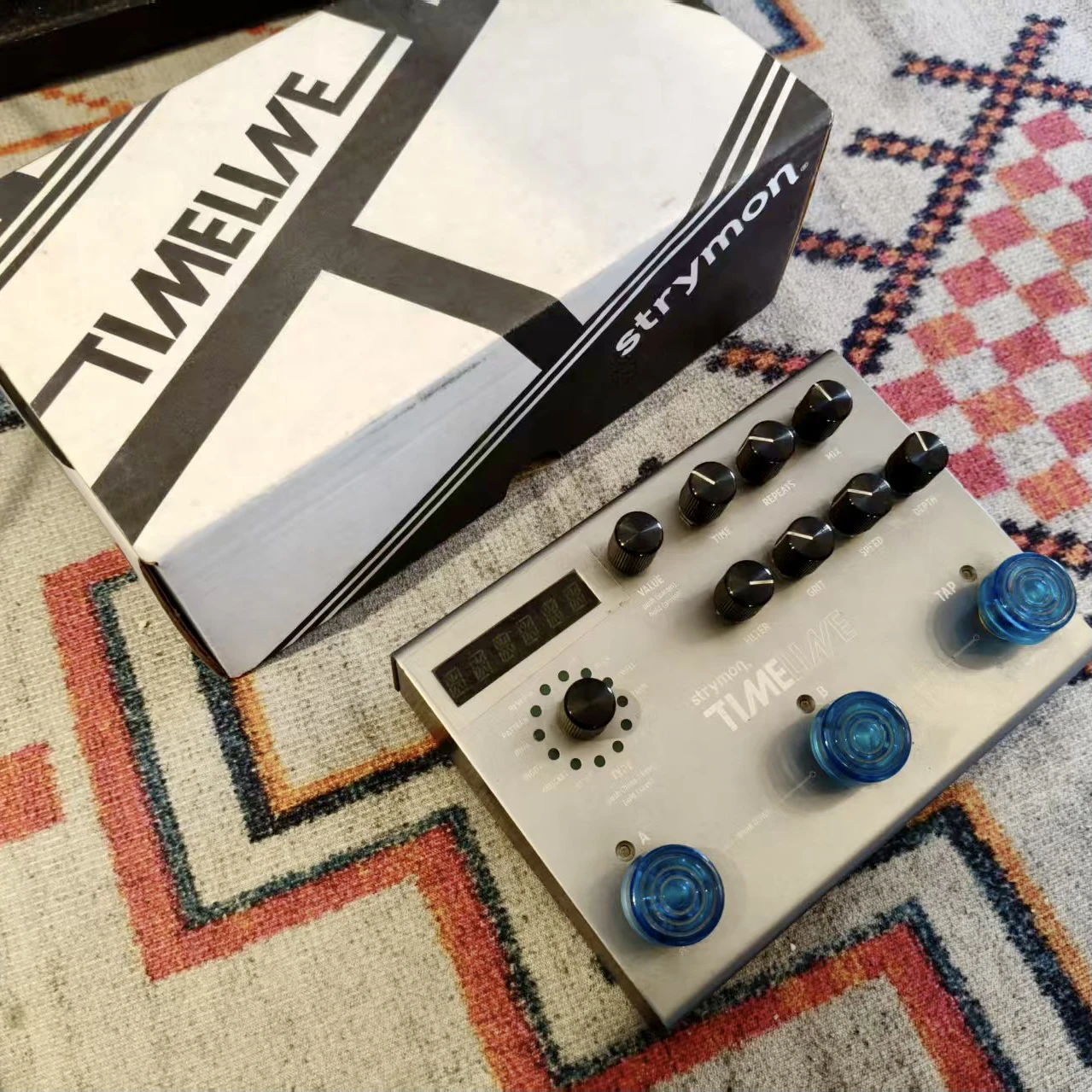 

Super Stereo Delay Single Block Effect Device StrymonTimeline
