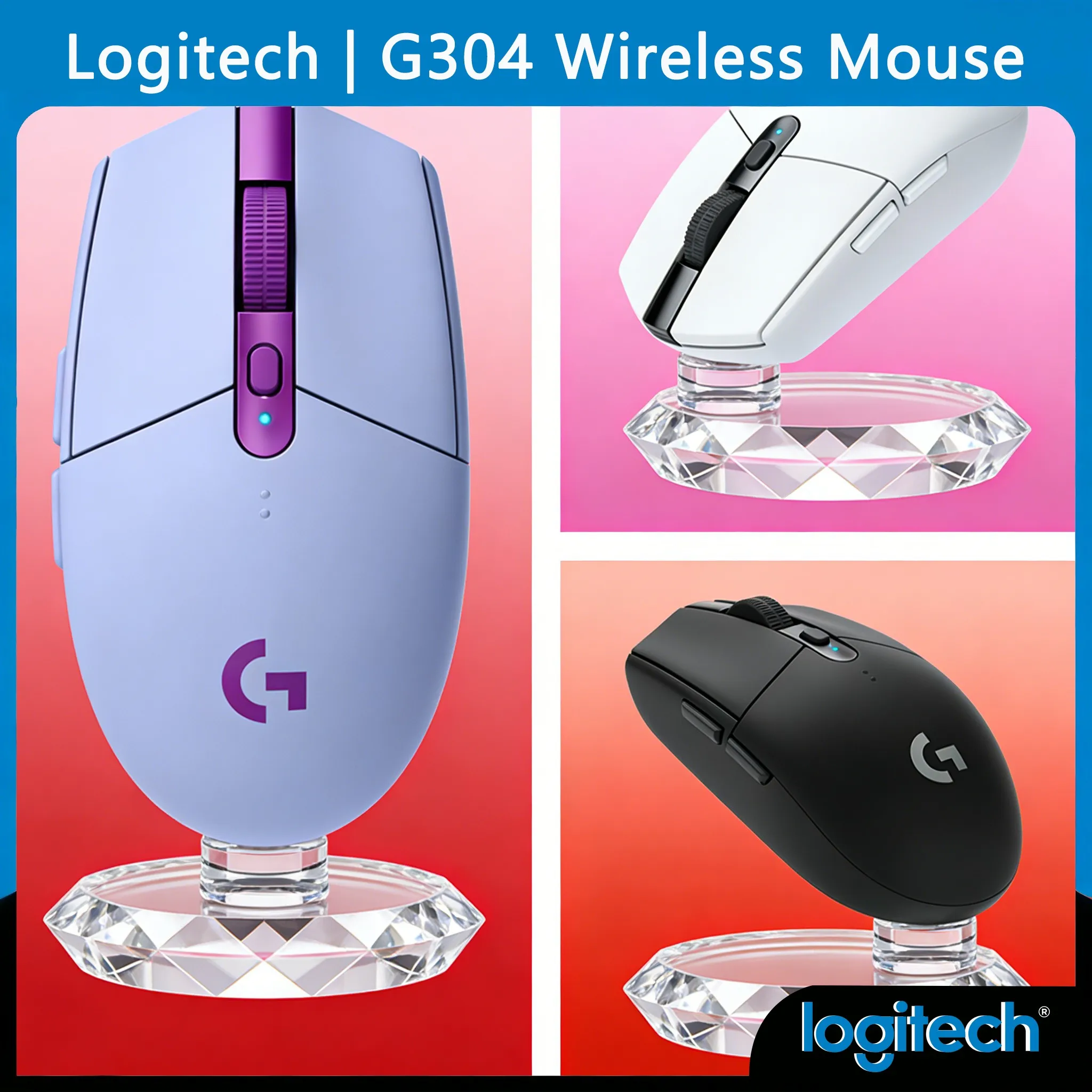 

G304 /G305 Value-for-Money Wireless Mouse JD Full Reduction Deal Long Battery Life