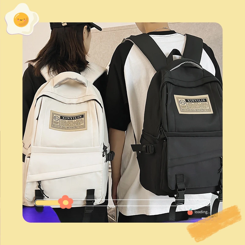 Large capacity bag bag new casual hundred students schoolbag shoulder bag female out traveling backpacks