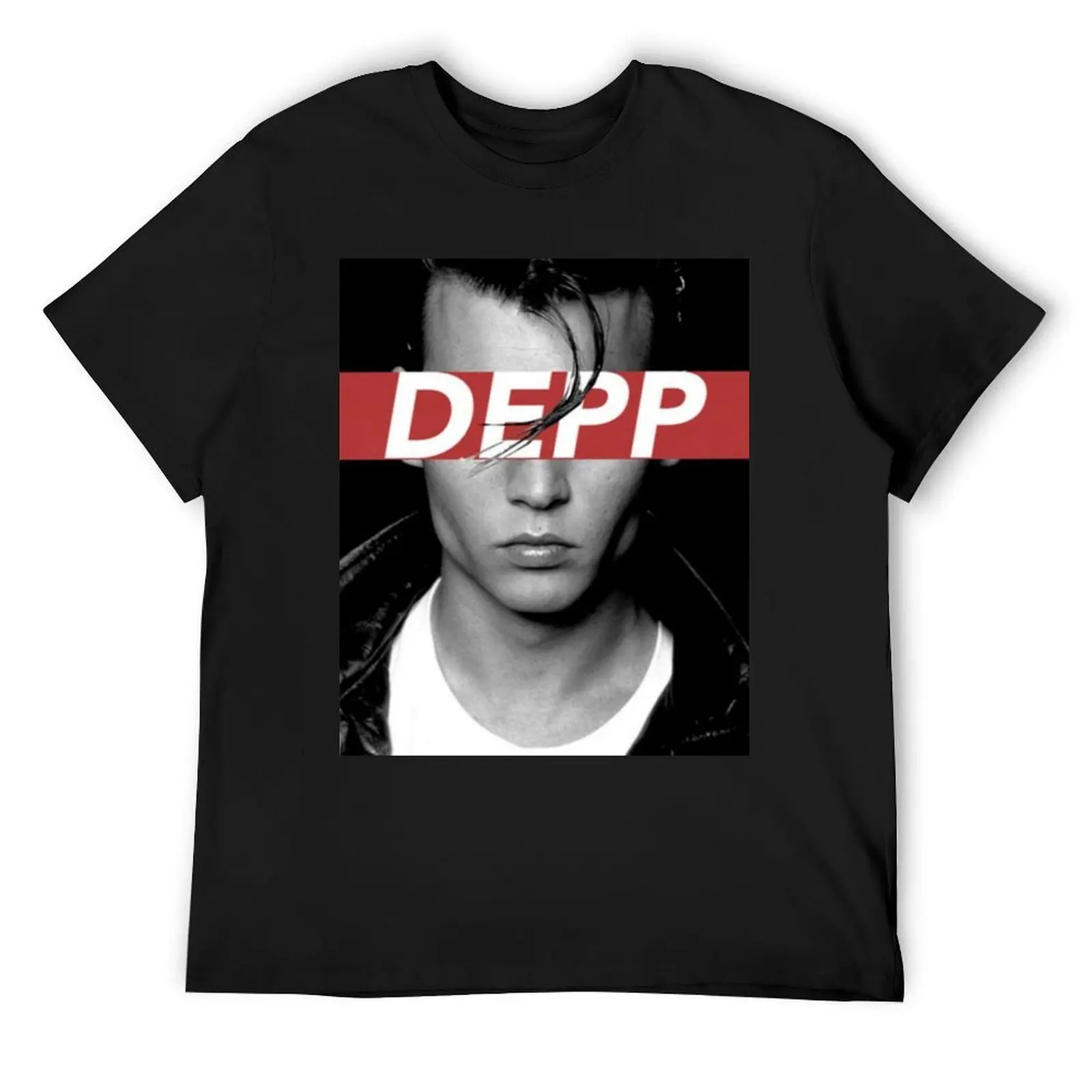 

DEPP T-Shirt tops customs blacks mens t shirt graphic