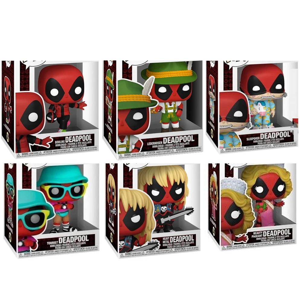 

1pc Original Marvel X-Men Deadpool Figure Model Toy