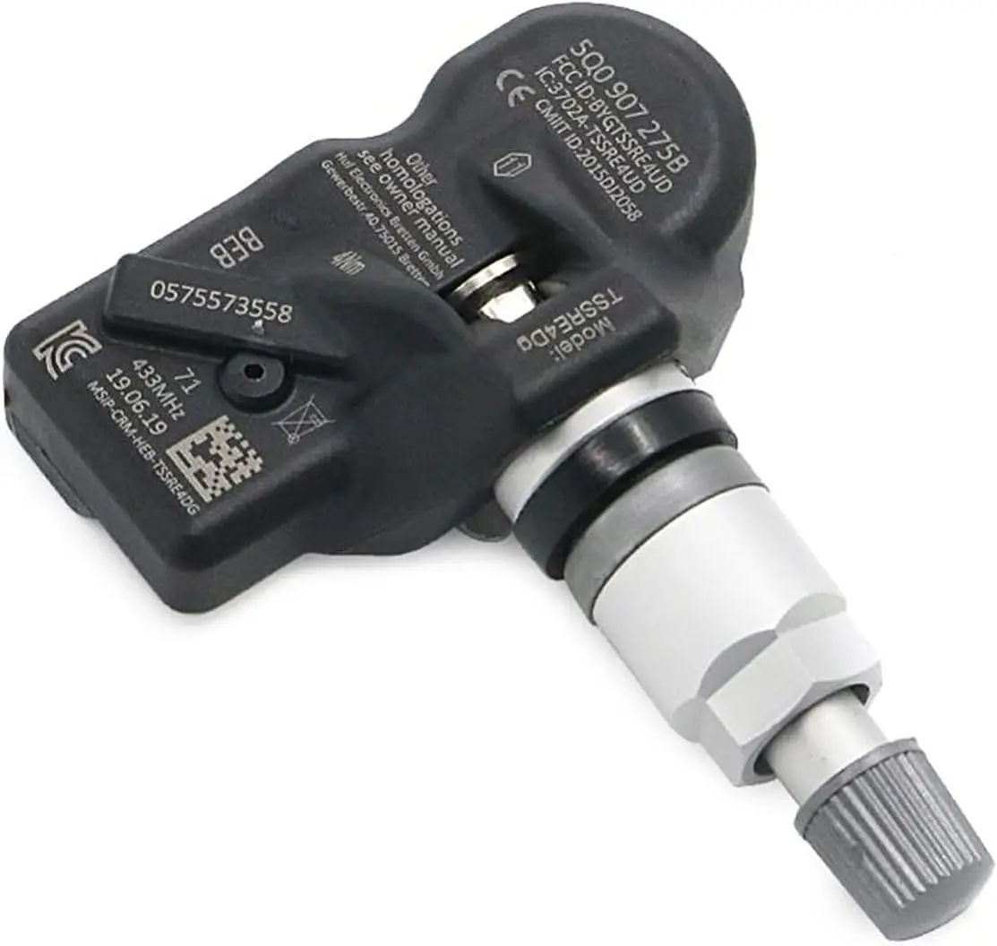 Original 5q0907275b 5q0907275 sensor de pressão dos pneus tpms 433mhz para a6 q5 q7 porsche skoda passat amarok arteon beetle