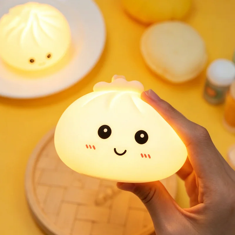 Aesthetic LED Bun Night Light, - đánh giá và giá Photography Lighting For Food