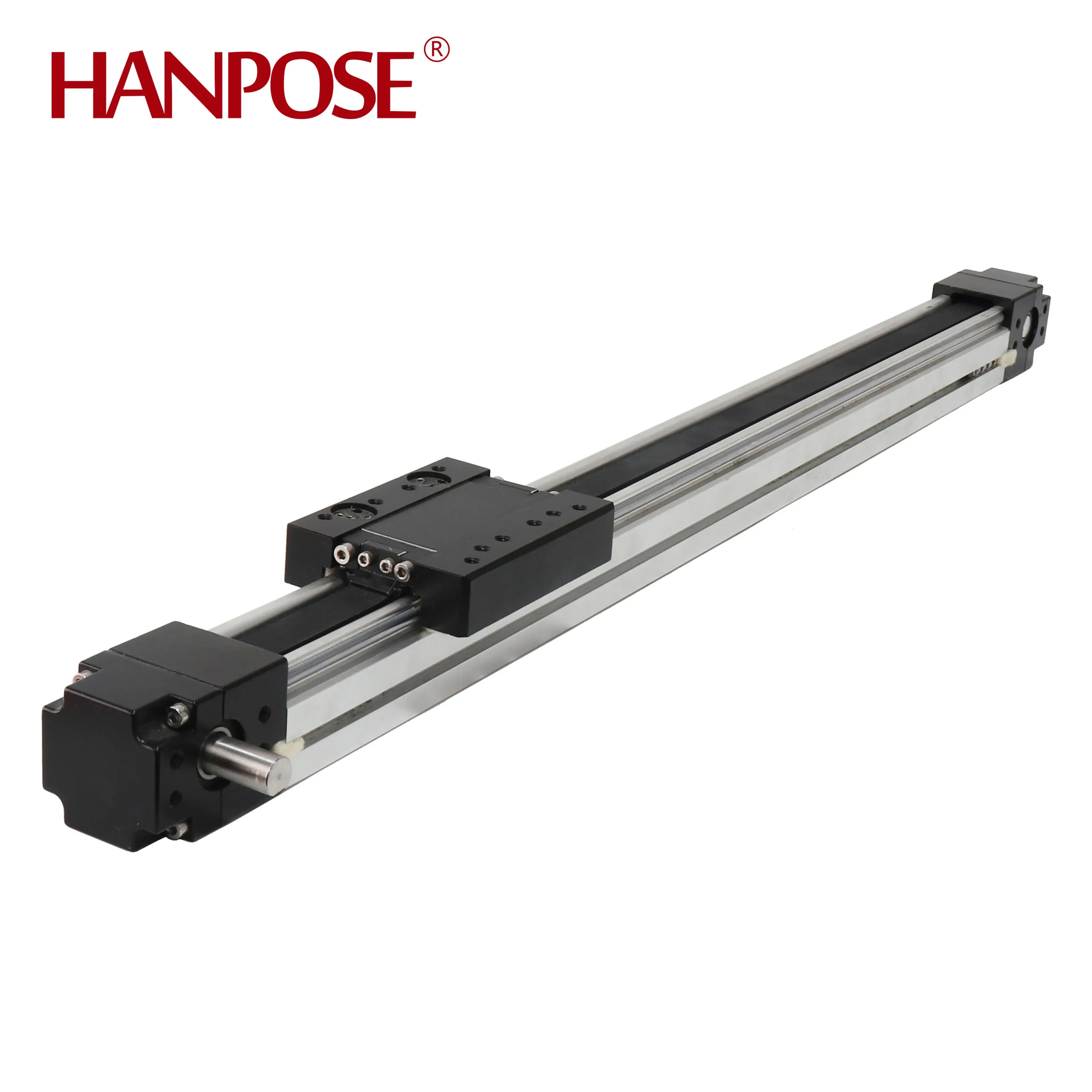 linear guide cnc HPB45 Effective Travel Stroke Length 500mm Timing Belt Linear Slide Guide Motion Module 100mm linear actuator