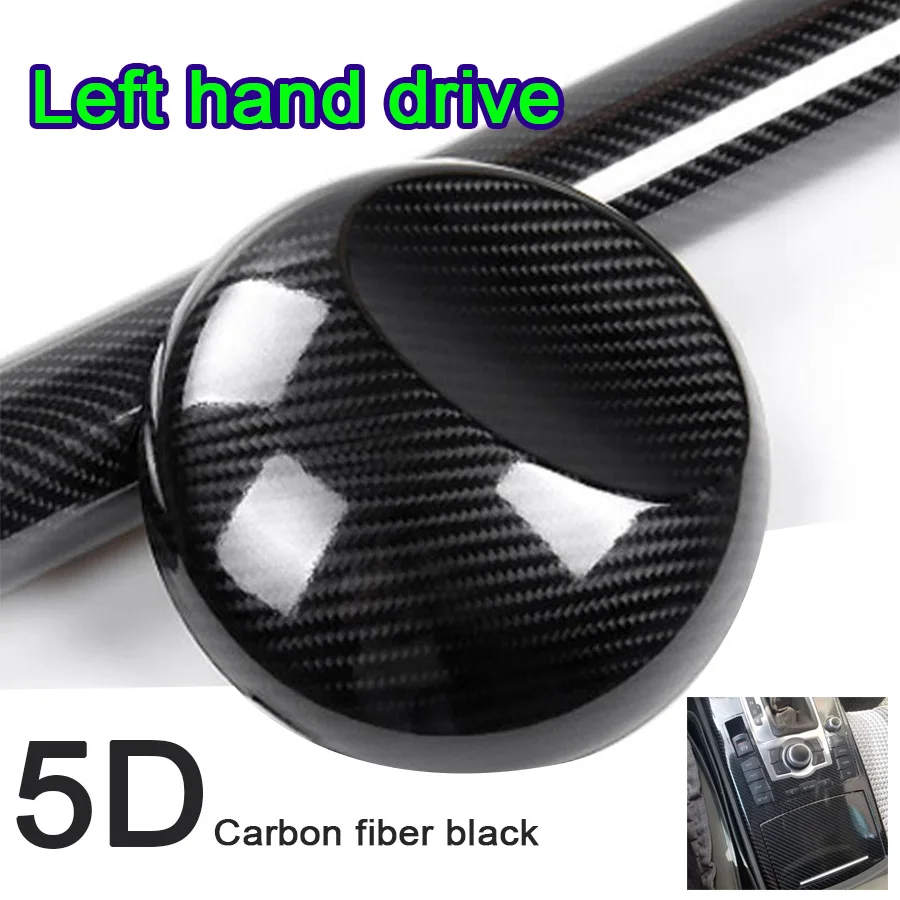 5D Glanzende Koolstofvezel Patroon Interieur DIY Trim Sticker Voor BMW 5 Serie F10 2011-2017