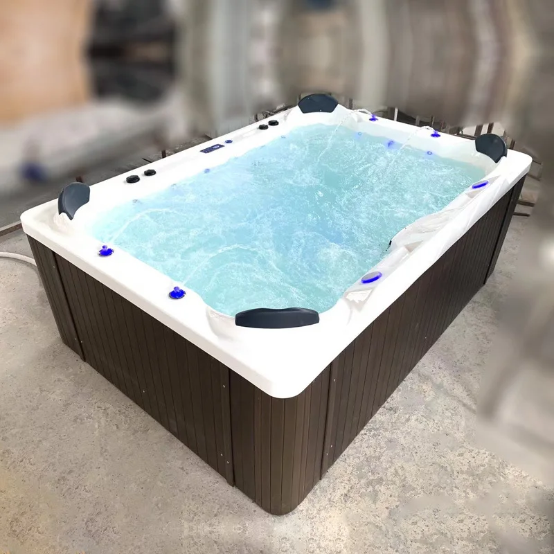 Jacuzzi Sunscreen Big Pool Homestay Villa SPA Bath Bath Source Manufacturer Swimming Pool Constant Temperature Insulation