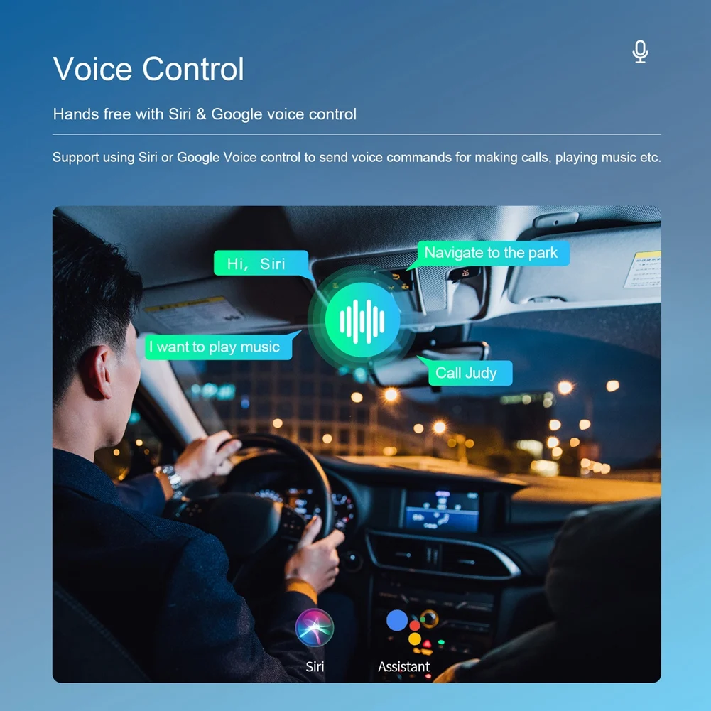 

Wireless Carplay Adapter For IOS Android, Support Carplay Android Auto 2-In-1 Box , Mirror Link, 2G+32G, Android 13, Durable