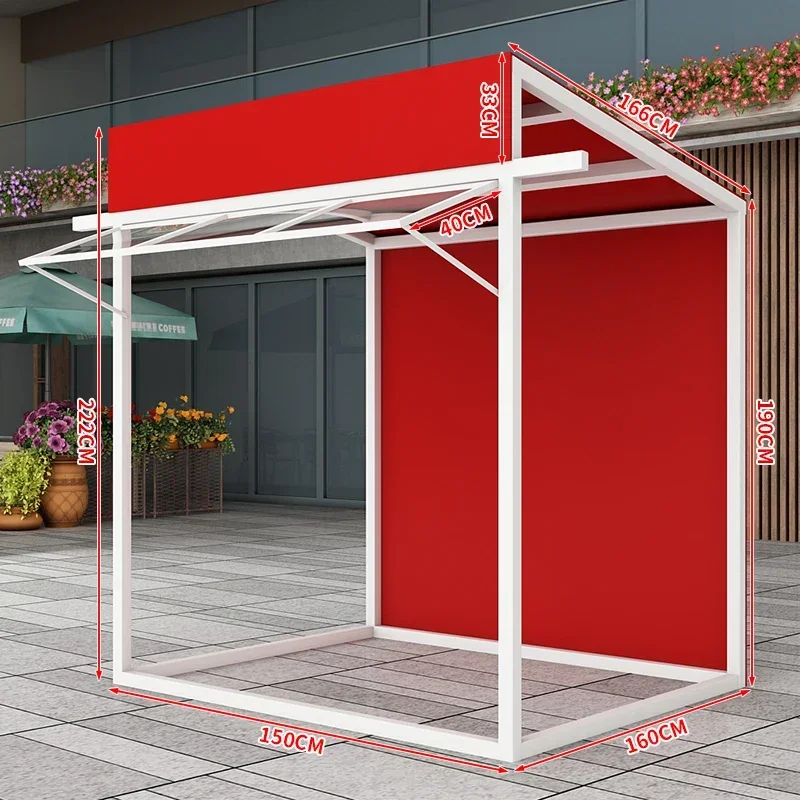 DSA Square Commercial Street Scaffolding Outdoor Mobile Stall Display Stand Creative Market Park Lawn Food Stall